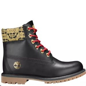 Timberland Limited Edition Chinese New Year Black Boots